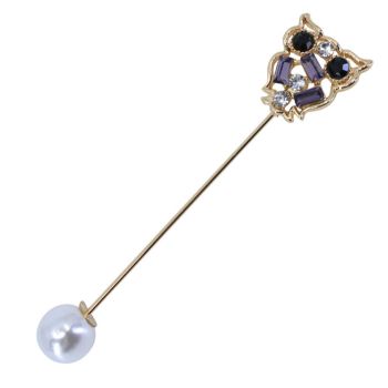 Diamante Owl Hat Pin (60p Each)