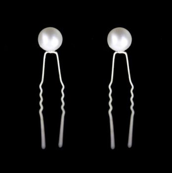 Pearl Hair Pins (12p Each)