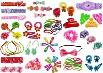Kids S/S Hair Accessories Offer (Approx 6p Each)
