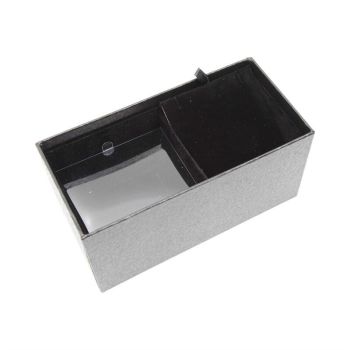 Black Leather Look Box With Bow (£1.90 Each)