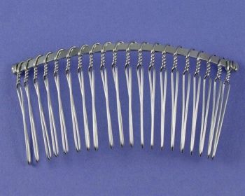 Plain Silver Comb (£0.18 Each)