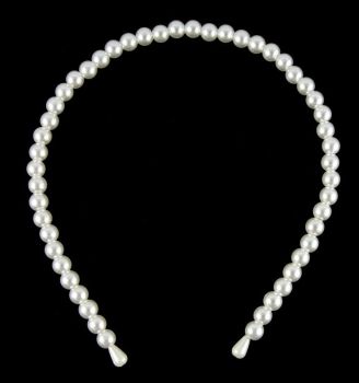Ivory Pearl Alice Band (40p Each)