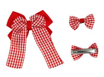 Gingham Bow Concord Set (Approx 49p Per Card)