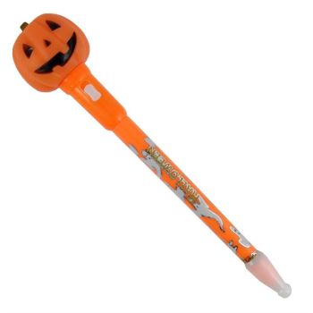 Pumpkin & Skull Flashing Pens (40p Each)