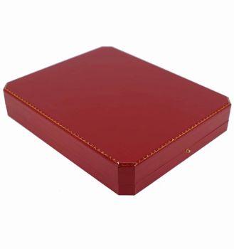 Red Osaka Large Leatherette Necklace Set Box (£4.95 Each)