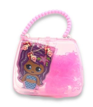Girls Perspex Handbag Complete With Gifts Inside (£1.45 each)