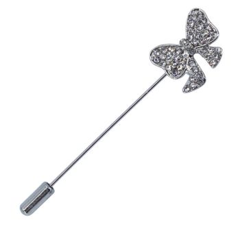 Diamante Bow Hat Pin (60p Each)