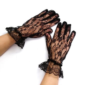 Ladies Lace Evening Gloves (£1.75 Per Pair)