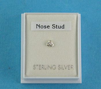 Silver Celtic Knot Nose Stud (£1.15 each)