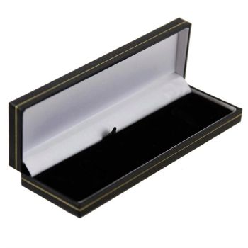 Black Leatherette Bracelet Box (£2.60 Each)