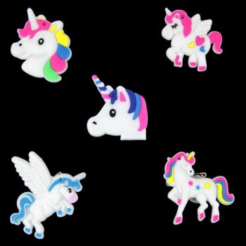 Assorted Unicorn Flashing Brooches (Approx 35p Each)