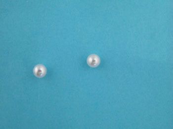 Gold 9ct Pearl Style Studs