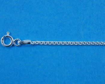Sterling Silver Spiga Chain