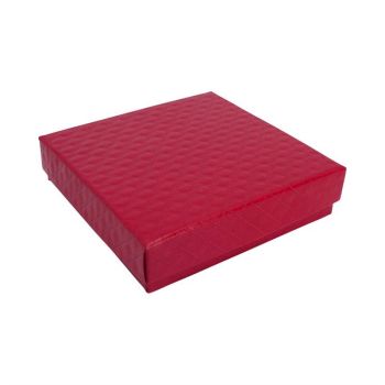 Red Quilted Universal Box (Approx 40p Each)