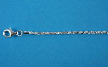 Sterling Silver Solid Rope Chain.