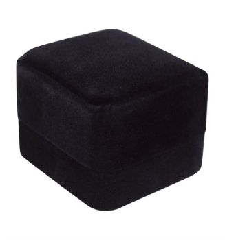 Black Velvet Ring Box (65p Each)