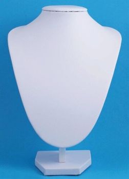 White Leatherette Bust (£2.75 Each)