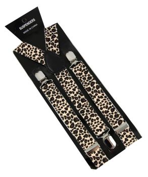 Leopard Print Braces (£1.40 Each)