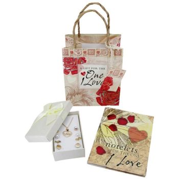 For The One I Love' Pendant & Earring Gift Offer (£1.80 Each)