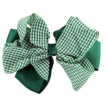 Back to School Gingham Bow Hair Concords (55p Each)