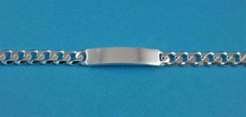 Gents Silver ID Bracelet 8.5 inch Approx 30g £63.40 - 35% Discount 