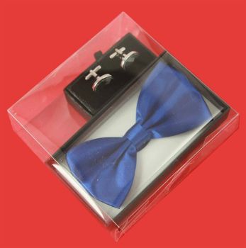 Cufflinks & Bow Tie Gift Set 