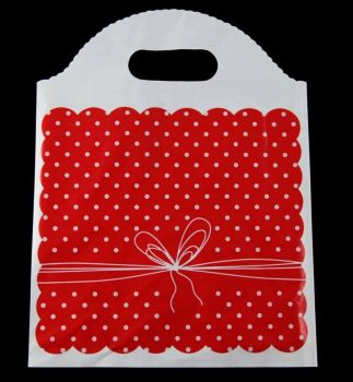 Polka-Dot & Bow Carrier Bags (150 Carriers)