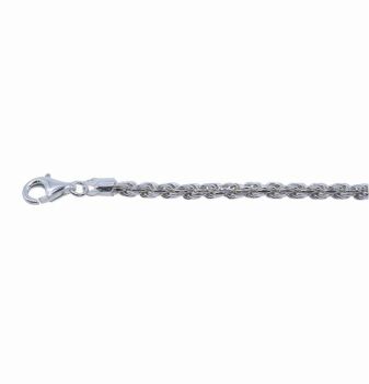 Silver Solid Rope Chain