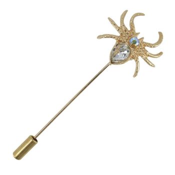Spider Diamante Hat Pin (60p Each)