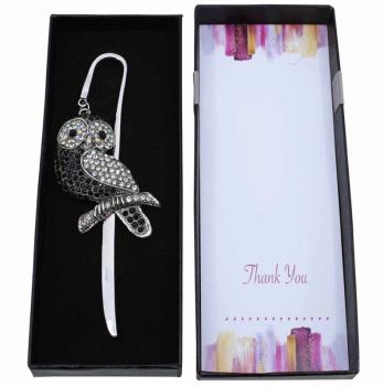 Diamante Owl Bookmark (£3.95 Each)