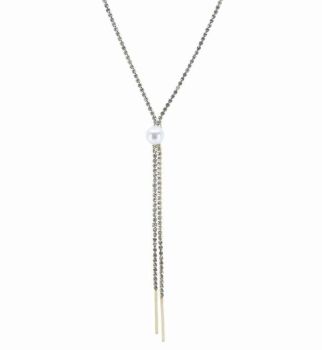 Diamante & Pearl Necklace (£1.80 Each)
