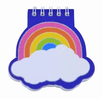 Assorted Rainbow Notepads (25p Each)