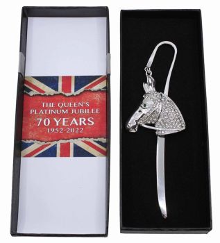 Boxed Diamante Horse Bookmark (£2.95 Each)