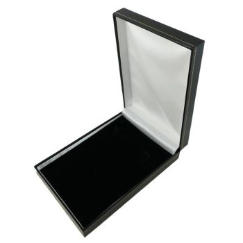 Black Leatherette Pendant/Necklace Box