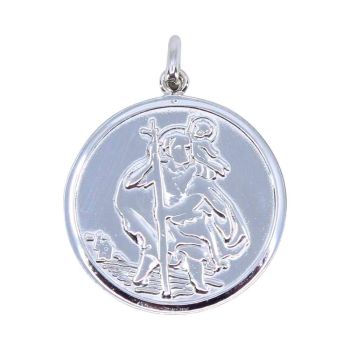 Silver Saint Christopher Pendant (£8.60 Each)