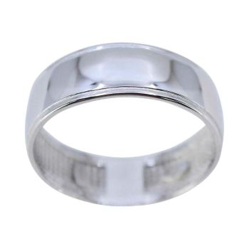 Gents Silver 7mm Band Ring (£10.50 Each)