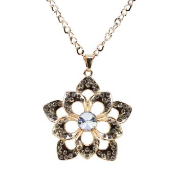 XXL Diamante Flower Pendant (£1.20 Each)