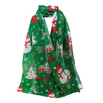 Christmas Themed Maxi Scarves (£2.65 Each)