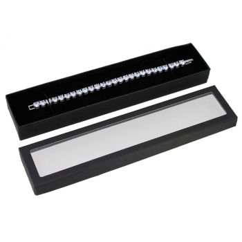 Slim Line Black Card Bracelet Box