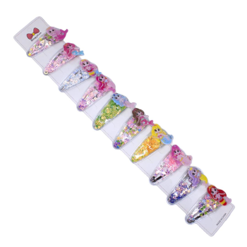 Girls Clear Bendy with Sequins And Mermaid Motif (£ 0.35 Each )