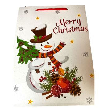 Christmas Glitter Gift Bags (£ 0.40 Each