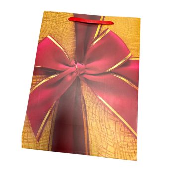 Christmas Bow style Gift Bags (£ 0.40 Each