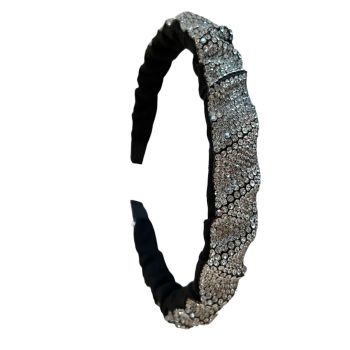 Diamante Rouched Alice Band (£1.20 Each )