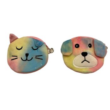 kids Novelty  Rainbow Cat And Dog Coin Purse £0.55 Each )