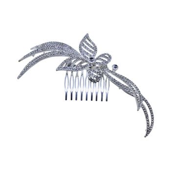 Diamante Butterfly Comb (£4.50 Each)