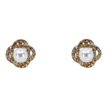 Diamante & Pearl Clip-on Earrings (£1.20 Each)