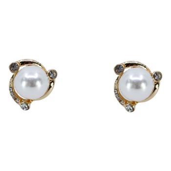 Diamante & Pearl Clip-on Earrings (£1 per pair)