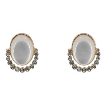 Diamante Clip-on Stud Earrings (£1.10 per pair)