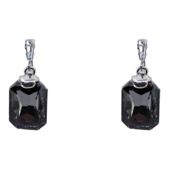 Diamante Clip-on Drop Earrings (£1.10 per pair)