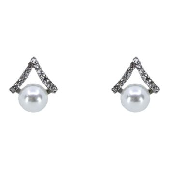 Diamante & Pearl Clip-on Earrings (£0.90p per pair)